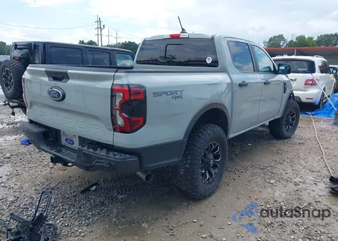 2024 Ford Ranger Xlt z USA, uszkodzony, nr VIN 1FTER4HP0RLE49520